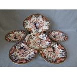 4 Crown Derby plates & 2 Crown Derby dishes