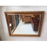 Gilt frame mirror