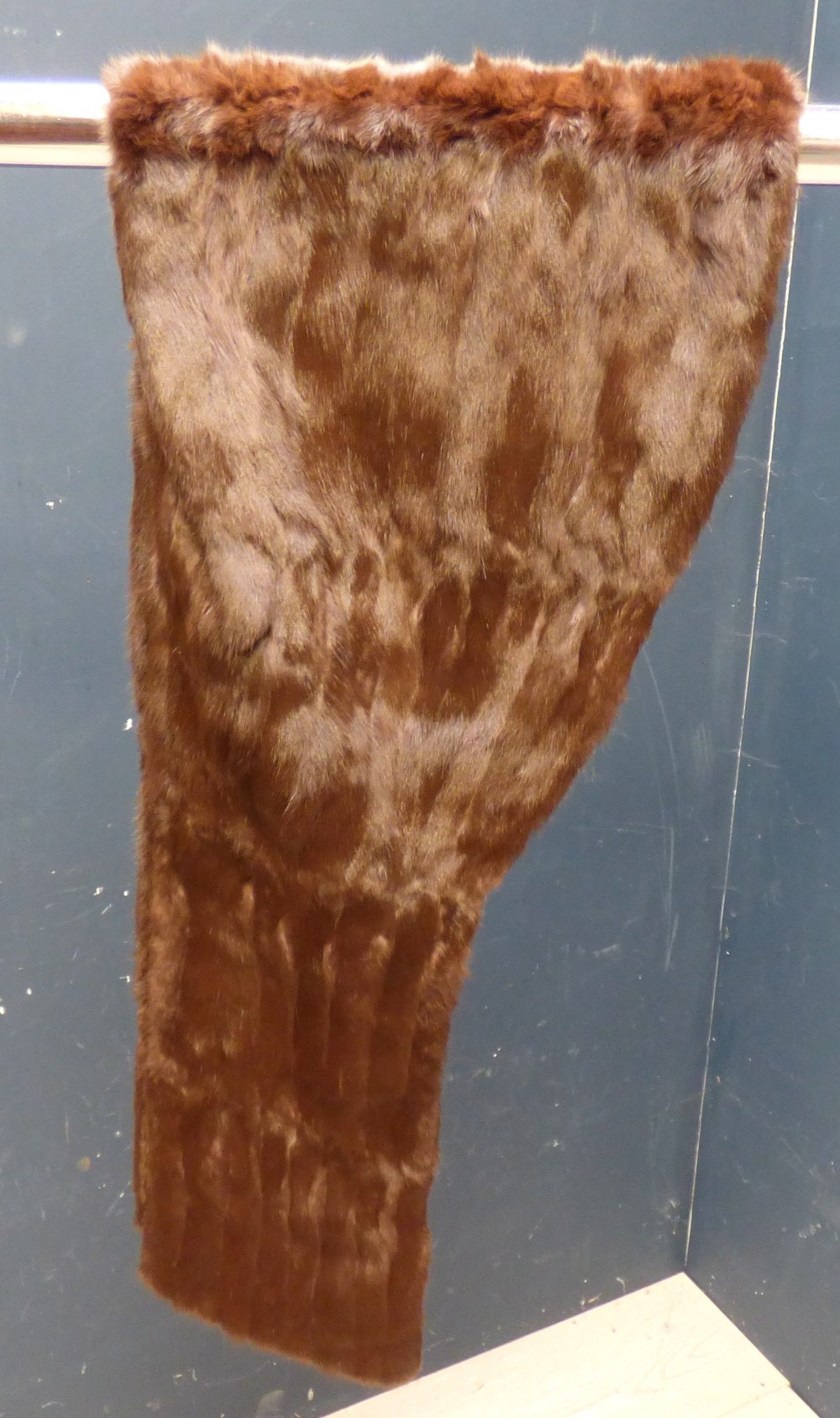 Short mink coat and shawl - Image 3 of 3