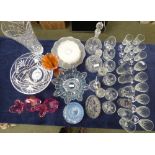 Large qty of glassware