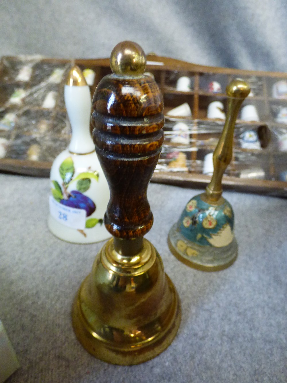 Large quantity of various thimbles & bells, a lifetime collection, and includes various themes and - Image 5 of 5