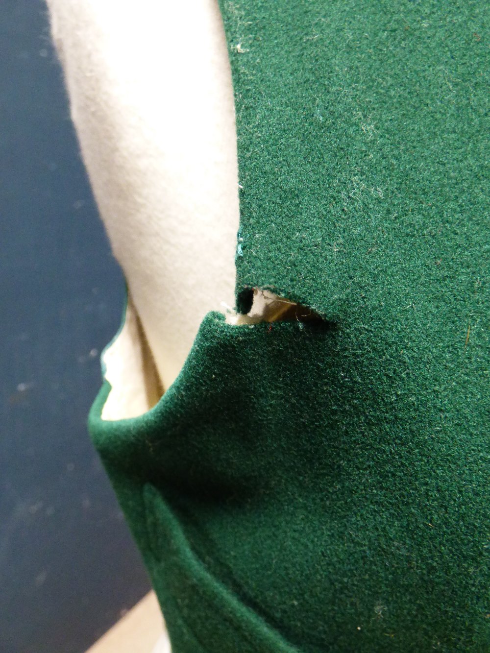 Gentlemans black swallow tail coat bears label HH Limited (some wear), and green waist coat, with - Image 3 of 6