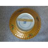 Chinese famille rose dish, 13cm dia.