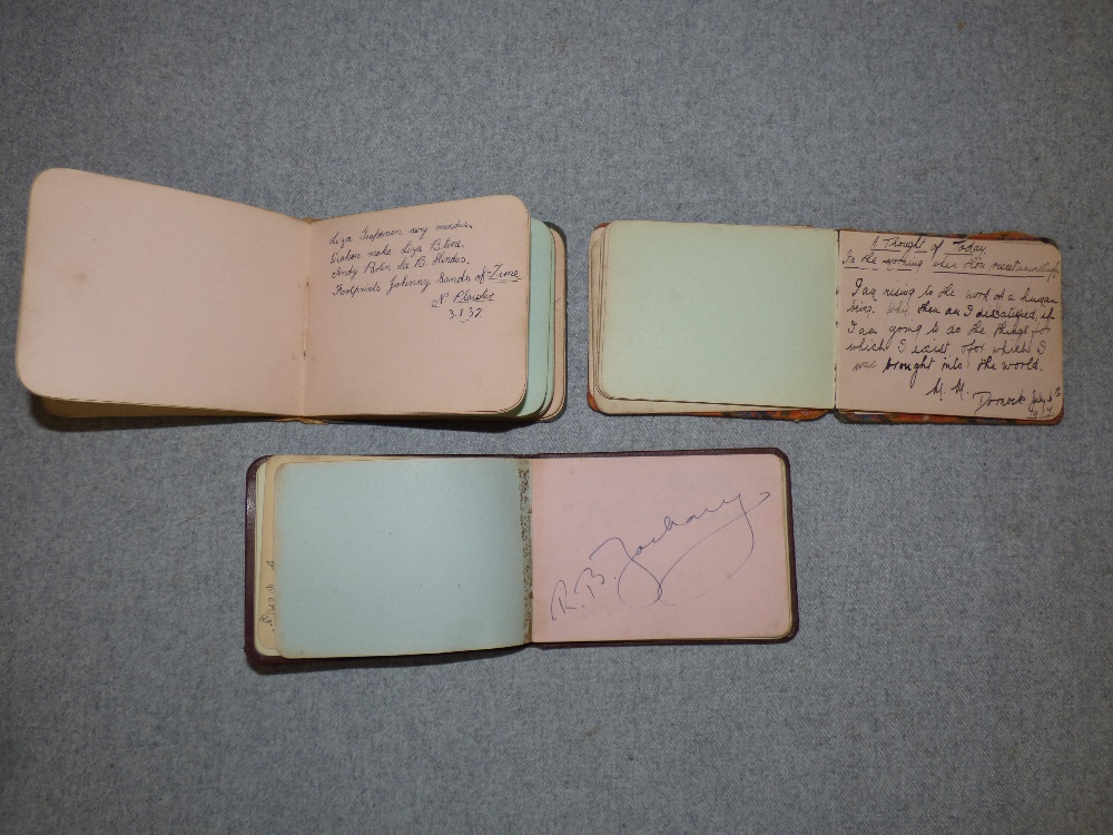 3 autograph books with poems and illustrations, 1917-1941 - Image 2 of 2