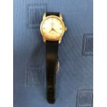 Gentleman's gold plated 'Omega' watch, Seamaster Automatic movement