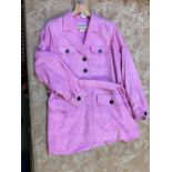 Ladies Yves St Laurent pink summer jacket, size 38