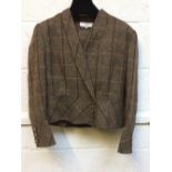 Ladies Valentino tweed trouser suit, size 14