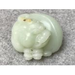 Chinese jade carving of a dragon Please check condition before bidding