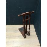 Victorian style oak boot jack