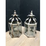 Pair of decorative lanterns