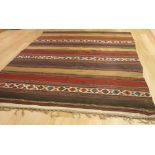 Antique Shahsavan Kilim, Persia, Circa 1900's, 3.08x1.95 metres