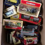 Qty of various toy model vehicles by Lledo, Days Gone By & Matchbox etc. in original boxes