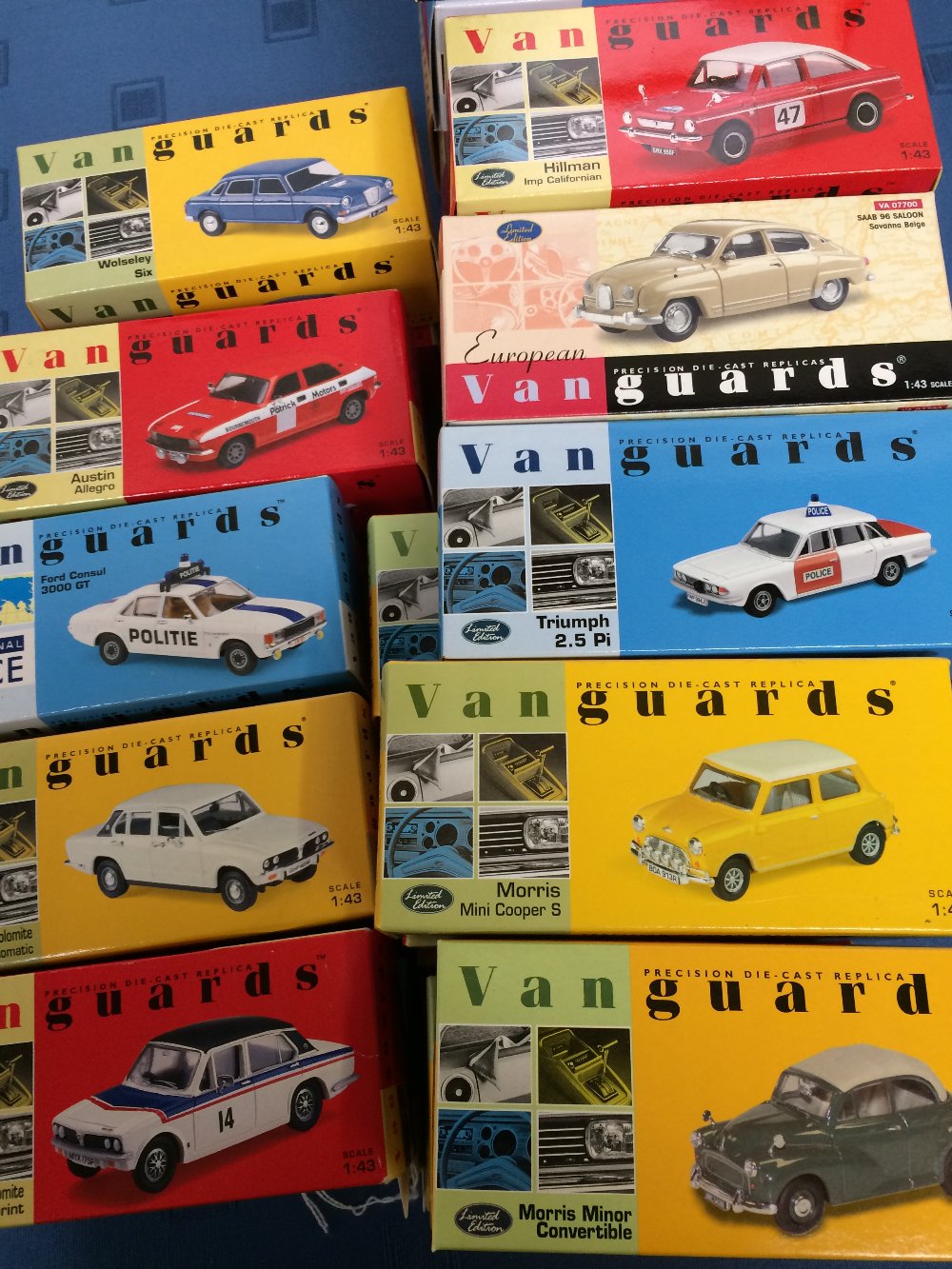 Qty of various Vanguards toy model cars in original boxes - Image 2 of 3