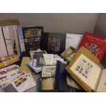 Royal Mail mint stamp packs & albums 1990's-2000's, mint booklets & presentation packs & general