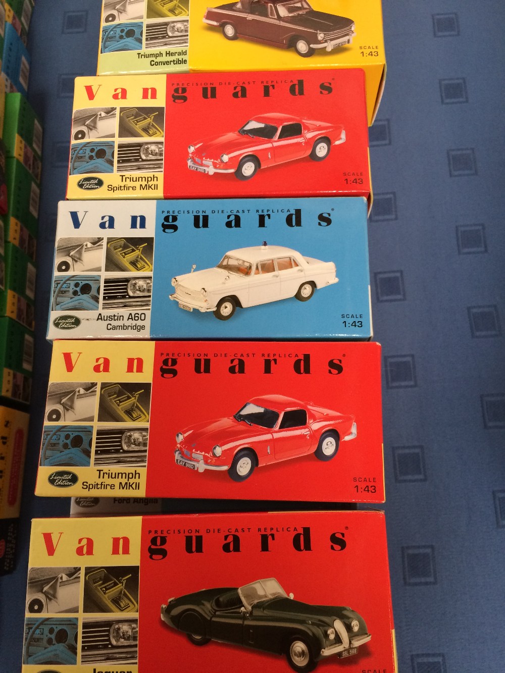 Qty of various Vanguards toy model cars in original boxes - Image 2 of 3