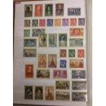 Stock book containing a collection of mint stamps from France, from 1862 Napoleon III to 1980's