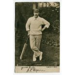 John Thomas Brown. Yorkshire & England 1889-1904. Mono real photograph postcard of J.T. Brown,