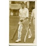 George Brown. Hampshire & England 1908-1933. Original sepia postcard size press photograph of