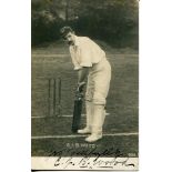 Cecil John Burditt Wood. Leicestershire & London County 1896-1923. Mono real photograph postcard