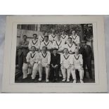 Northumberland C.C.C. c1960s. Collection of seven original mono photographs of Northumberland teams,