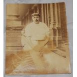 George Porter. Derbyshire 1881-1896. Original sepia photograph of Porter, three quarter length,