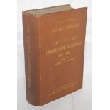 Wisden Cricketers' Almanack 1913. 50th (Jubilee) edition. Original hardback. Some wear to board