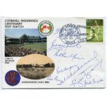 Australia. 'Cornhill Insurance Centenary Test match, Lord's 1980 first day cover signed by