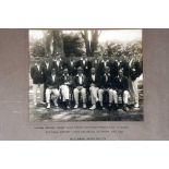 Arthur William Carr. Nottinghamshire & England 1910-1934. 'M.C.C. South Africa 1922-23'. Original