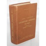 Wisden Cricketers' Almanack 1914. 51st edition. Original hardback. Some breaking to front internal