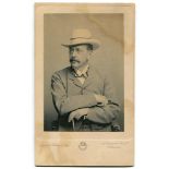 Lord Harris (George Robert Canning). Kent & England 1870-1911. Large cabinet style photograph of