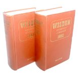 Wisden Cricketers' Almanacks 1952 and 1953. Original hardbacks. Signed bookplate of Bob Appleyard to