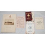 Alfred Percy Freeman. Kent & England 1914-1936. Selection of ephemera formerly the property of