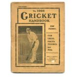 'Leng's Cricket Handbook'. John Leng & Co Ltd, Fleet Street, London. Three volumes of the handbook