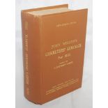 Wisden Cricketers' Almanack 1930. 67th edition. Original hardback. Original hardback. Unusually