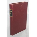 Wisden Cricketers' Almanack 1945. 82nd edition. Original limp cloth covers, bound in maroon