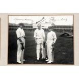 Arthur William Carr. Nottinghamshire & England 1910-1934. 'England v Australia at Trent Bridge.