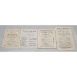 Horse Racing 1948-1953. Selection of thirty four official race cards for meetings at Brighton 1948