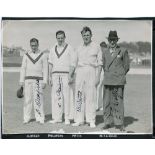 Sir Julian Cahn's Cricket team tour to New Zealand 1939. A good collection of original photographs