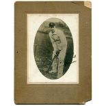 Victor Thomas Trumper. New South Wales & Australia 1894-1914. Original cabinet card style photograph