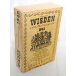 Wisden Cricketers' Almanack 1940. 77th edition. Original wrappers. Minor bowing to spine, some