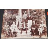 Kent C.C.C. 1898. 'The Kent Amateurs'. Excellent original mono photograph of the Kent amateurs,