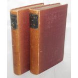 Wisden Cricketers' Almanacks 1898 and 1899. 35th & 36th editions. Bound in maroon boards, lacking