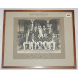 Yorkshire C.C.C. 'Winners of the County Championship 1933'. Official mono photograph of the