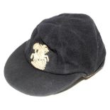 Alec Victor Bedser. Surrey & England 1939-1960. M.C.C. navy blue cloth Test touring cap, by