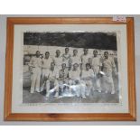 Somerset C.C.C. 1938-1993. Selection of mono and one colour team photographs of Somerset teams for