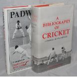 'A Bibliography of Cricket'. Compiled by E.W. Padwick. London 1984. Second edition with dustwrapper.