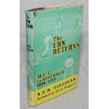 'The Urn Returns. M.C.C. in Australia 1954-1955'. A.E.R. Gilligan. London 1955. First edition.