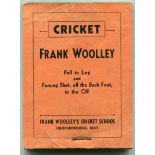 Frank Woolley. Flicker book. 'Pull to Leg and Forcing Shot, off the Back Foot, to the Off'.