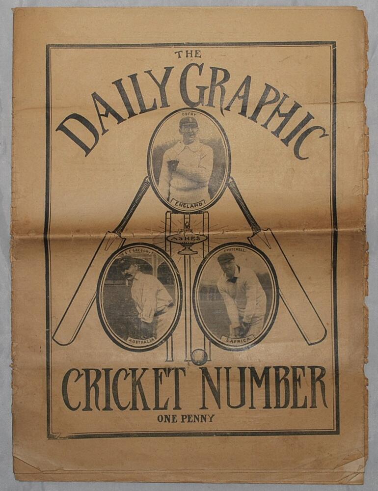 'The Daily Graphic. Cricket Number 1912'. Original complete edition of the Cricket Number for