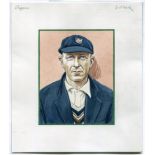 Alfred Ernest Dipper. Gloucestershire & England 1908-1932. Original colour artwork by Mike Tarr of